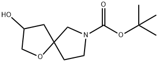 7-BOC-3-羟基-1-氧杂-7-氮杂螺[4.4]壬烷, 1331825-50-3, 结构式