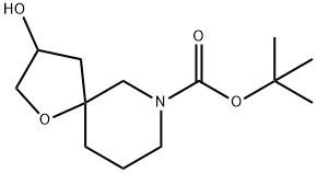 7-Boc-1-oxa-7-azaspiro[4.5]decane-3-ol,1331825-51-4,结构式