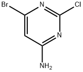 6-bromo-2-chloropyrimidin-4-amine Struktur