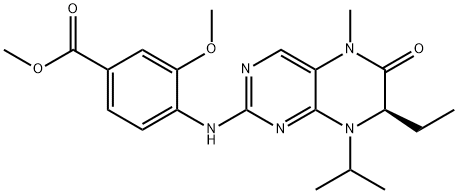 1333493-12-1 (R)-4-(7-Ethyl-8-isopropyl-5-Methyl-6-oxo-5,6,7,8-tetrahydro-pteridin-2-ylaMino) -3-Methoxy-benzoic acid Methyl ester