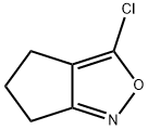 3-Chloro-5,6-dihydro-4H-cyclopenta[c]isoxazole Structure