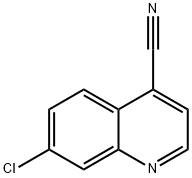 7-Chloroquinoline-4-carbonitrile Structure