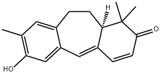 Heudelotine 化学構造式