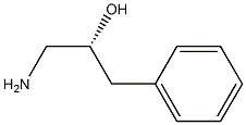 (2R)-1-胺-3-苯基丙烷-2-醇, 133522-39-1, 结构式