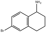 6-溴-1,2,3,4-四氢萘-1-胺, 1337523-99-5, 结构式