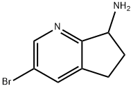 3-broMo-6,7-dihydro-5h-cyclopenta[b]pyridin-7-aMine|3-溴-6,7-二氢-5H-2,3-环戊烯并吡啶-7-胺
