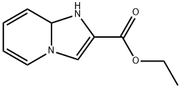 1,8A-ジヒドロイミダゾ[1,2-A]ピリジン-2-カルボン酸エチル 化学構造式