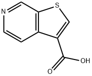 Thieno[2,3-c]pyridine-3-carboxylic acid Structure