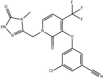 Doravirine Structure