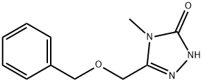 5-(苄氧基甲基)-4-甲基-2H-1,2,4-噻唑-3(4H)-酮, 1338226-20-2, 结构式