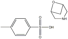 6-氧杂-3-氮杂双环[3.1.1]庚烷4-甲基苯磺酸盐 结构式