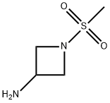 1-甲磺酰基氮杂环丁烷-3-胺, 1340300-17-5, 结构式