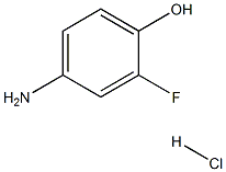 4-氨基-2-氟苯酚盐酸盐, 1341216-35-0, 结构式