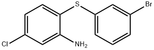 5-chloro-2-(3-BroMo-phenylsulfanyl)-phenylaMine 化学構造式