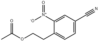 4-氰基-2-硝基乙酸苯乙酯, 134403-89-7, 结构式