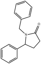 1-(PhenylMethyl)-5-(3-pyridinyl)-2-pyrrolidinone Structure