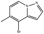 4-溴-5-甲基吡唑并[1,5-A]吡啶 结构式
