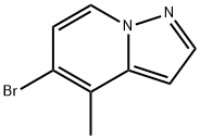 5-溴-4-甲基吡唑并[1,5-A]吡啶,1345121-43-8,结构式