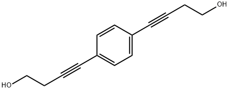 4,4'-(1,4-phenylene)dibut-3-yn-1-ol,134519-88-3,结构式