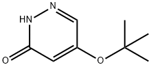 5-(叔丁氧基)哒嗪-3(2H)-酮, 1346697-75-3, 结构式