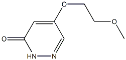 5-(2-methoxyethoxy)pyridazin-3(2H)-one|5-(2-甲氧基乙氧基)哒嗪-3(2H)-酮
