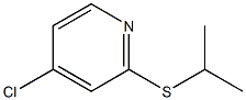 4-氯-2-(异丙基硫代)吡啶,1346707-22-9,结构式