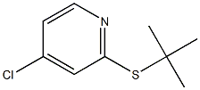 2-(tert-butylthio)-4-chloropyridine Structure