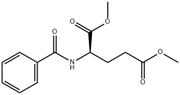 (R)- 2-苯甲酰胺戊二酸二甲酯, 1346773-61-2, 结构式