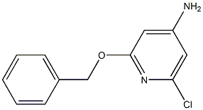 2-(苄氧基)-6-氯吡啶-4-胺, 1346809-41-3, 结构式