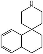 3,4-二氢-2H-螺[萘-1,4'-哌啶] 结构式