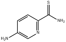 5-氨基吡啶-2-硫代甲酰胺, 1347815-39-7, 结构式