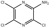3,5,6-trichloropyrazin-2-aMine Structure