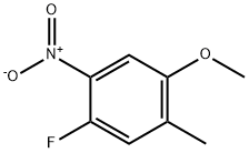 2-甲基-4-氟-5-硝基苯甲醚,134882-63-6,结构式