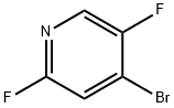 4-ブロモ-2,5-ジフルオロピリジン 化学構造式
