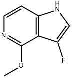 3-Fluoro-4-Methoxy-5-azaindole Structure