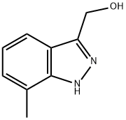 3-HydroxyMethyl-7-Methyl-(1H)indazole Structure