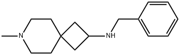 N-benzyl-7-Methyl-7-azaspiro[3.5]nonan-2-aMine Struktur