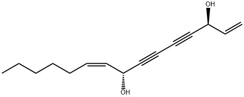 Araliadiol 化学構造式