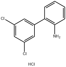 2-(3,5-Dichlorophenyl)aniline, HCl Structure