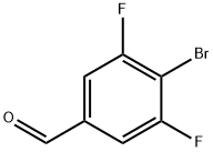 4-BroMo-3,5-difluorobenzaldehyde Struktur