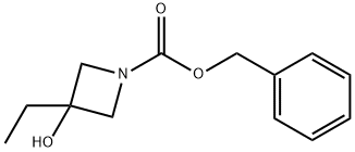 benzyl 3-ethyl-3-hydroxyazetidine-1-carboxylate Struktur