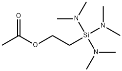 ACETOXYETHYLTRIS(DIMETHYLAMINO)SILANE Structure