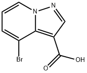 4-BroMopyrazolo[1,5-a]pyridine-3-carboxylic acid Structure
