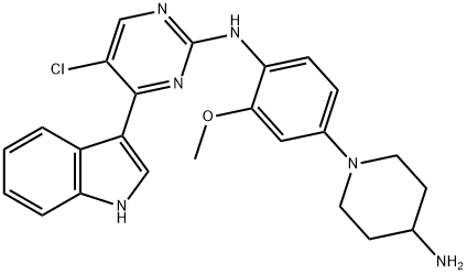 AZD3463, 1356962-20-3, 结构式