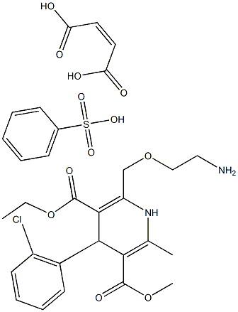 AMlodipine Maleate Structure
