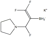 potassiuM trifluoro(3-(pyrrolidin-1-yl)prop-1-en-2-yl)borate Struktur