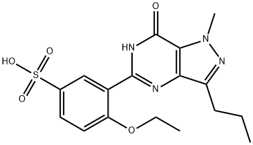 Sildenafil EP IMpurity D 化学構造式