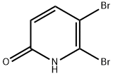 5,6-DibroMopyridin-2-ol Structure