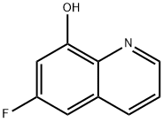 6-フルオロキノリン-8-オール 化学構造式