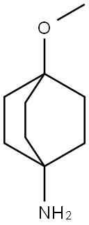 4-甲氧基双环[2.2.2]辛烷-1-胺, 135908-32-6, 结构式